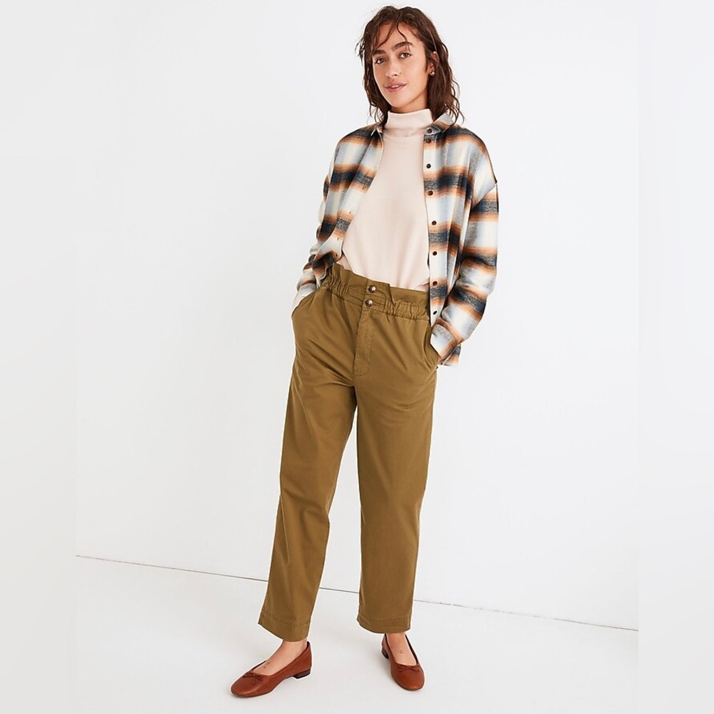 Madewell Paperbag Taper Pant